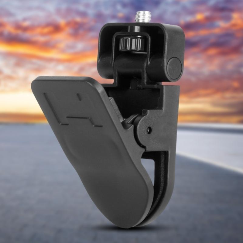 Screen Mount Clamp Clip Featuring 1/4 Screw Universal Connector for Monitors Camera Fill Light Holder & Webcam Stand