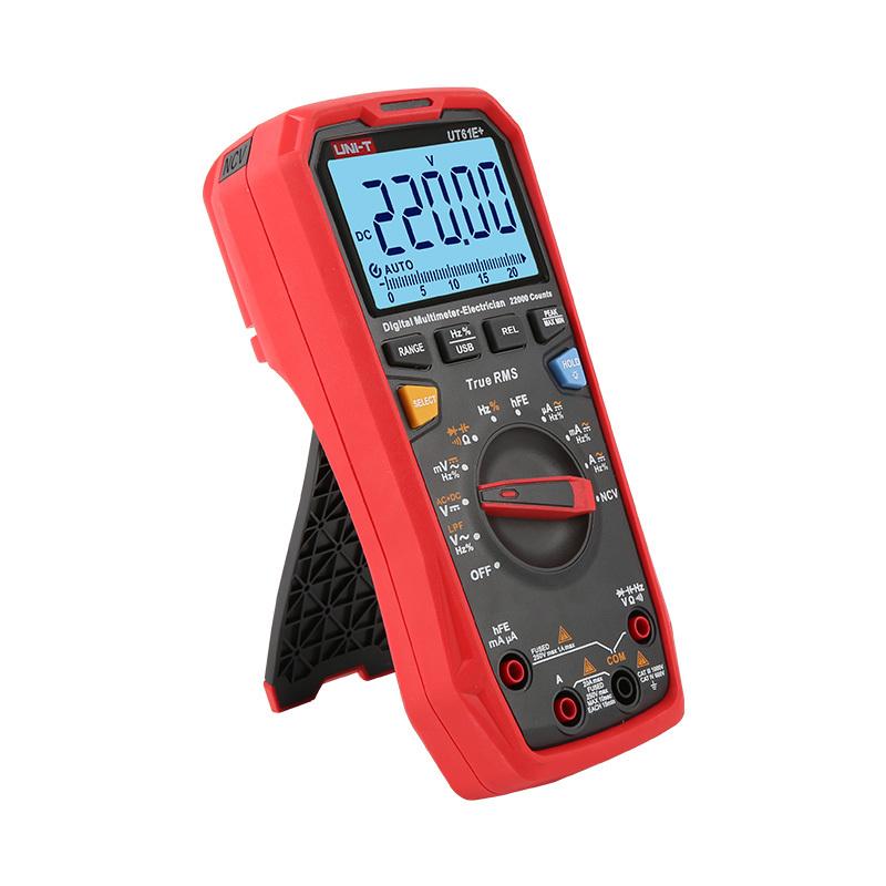 UNI-T UT-61E+ Digital Handheld 1000V True RMS Mutimeter Tester DMM AC DC Volt Ohm