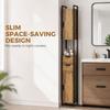 Freestanding Bathroom Cabinet, Tall Bathroom Storage Cabinet with Drawers and Shelves, Linen Storage, Brown