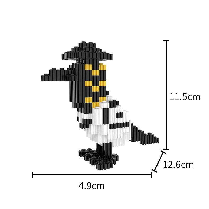 Non-Toxic Demon Hunters Rumi Mira Zoey Model Building Blocks Anime Action Figures Blocks Puzzle Assembly Toys Kids Christmas Gifts