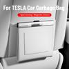 For Tesla Hanging Car Trash Can Waterproof Space Saving Car Interior Organizer Magnetic Car Garbage Bag Car Interior Accessories