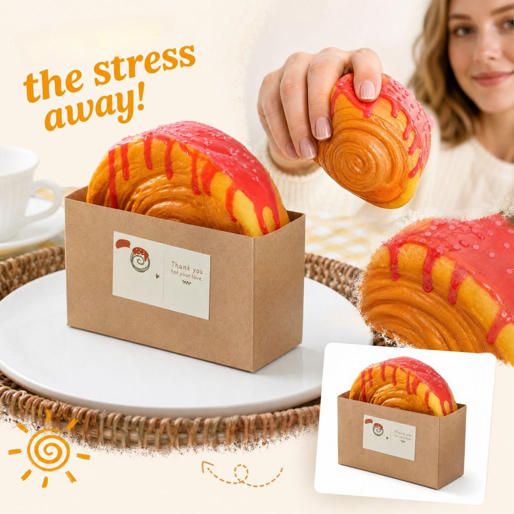 Slow-Rising Croissant Bread Toy