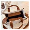 Korean Fashion Canvas Bag Korean Instagram Large Capacity Handheld Bag Women Commuter Shoulder Crossbody Tote