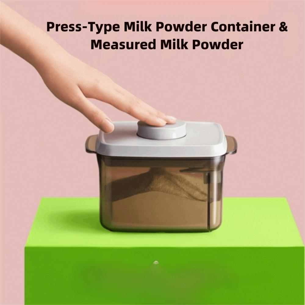Moisture-proof Food Storage Container Pop Top Milk Powder Container Formula Dispenser  Daily Use
