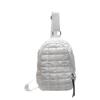 Bolsa de pecho simple para mujer nueva de otoño e invierno, ropa de algodón, bolso de hombro portátil, bolso bandolera personalizado para el trabajo