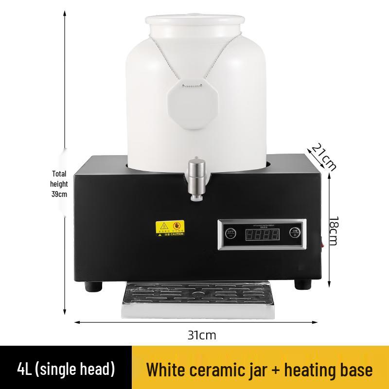 Электрический керамический диспенсер для напитков с подогревом для фуршета