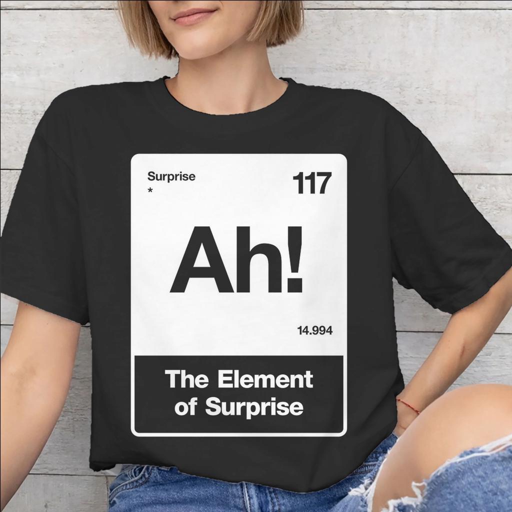 Ah The EleUnisext Of Surprise Tee Shirt for Unisex Unisex Printed T Shirts 100 Cotton Clothing