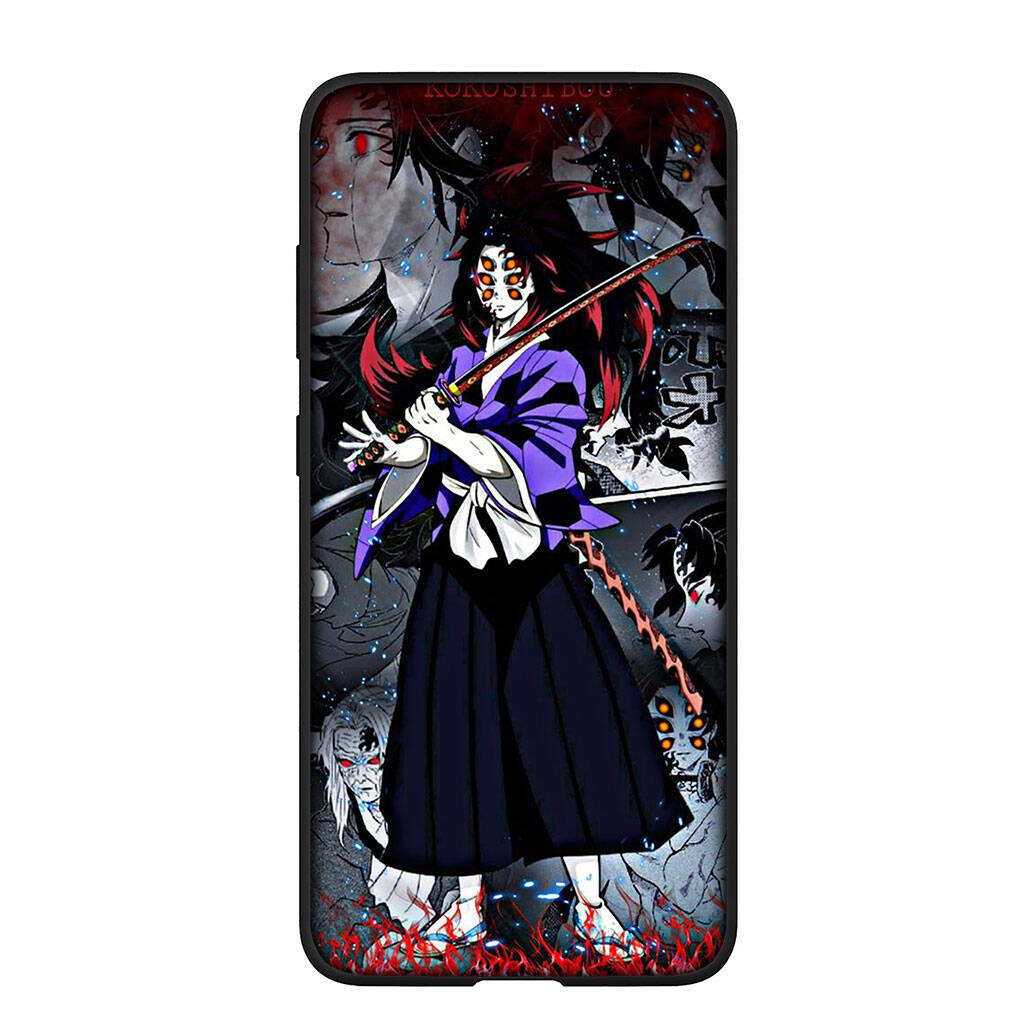 Hülle für Samsung Galaxy S25 S23 S22 S24 Ultra FE S8 A05 A06 A15 A16 A36 A37 A35 A54 A55 A56 A57 A25 A26 A53 Kokushibo Kamado Nezuko Demon Slayer Hülle