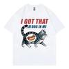 Ich habe diesen Hund in mir Costco Grafik T-Shirt Lustig Kirkland Hot Dog Meme T-Shirt Unisex Unisexs Vintage Stil Kurzarm T-Shirt