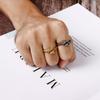 Nightclub Animal Spirit Snake Hipster Jewelry, Domineering Snake-Shaped Stainless Steel Ring, Retro Punk Men'S And Women'S Rings