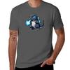 Blue Glow Cutezilla Tshirt Summer Holiday Casual Tee