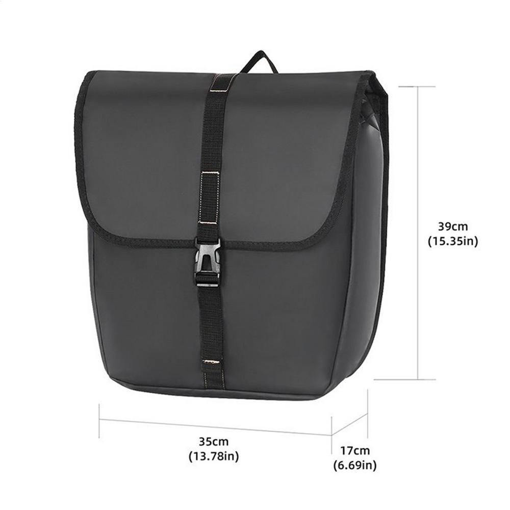 Bike Panniers 20L Road Biking Tail Pack Waterproof Cycling Panniers With Handle For Urban Riding Commuting Mountain Bikepacking