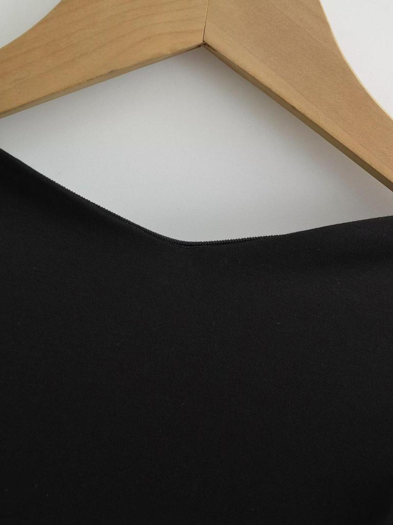 2025 Spring/Summer Women's Slim Fit Strapless Top with Chest Pads and Anti-Slip Strip