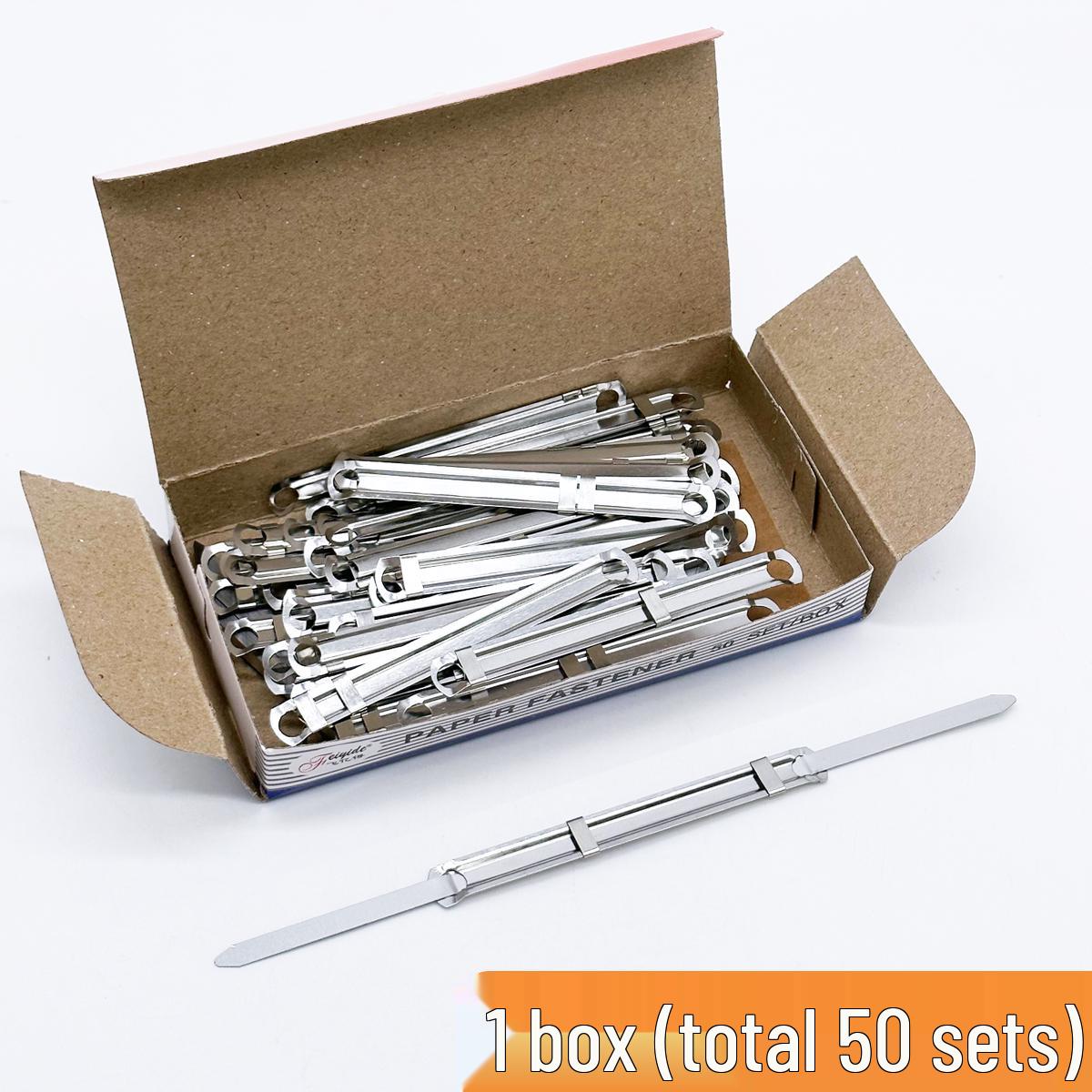 Металлический кольцевой зажим для листов на 2 отверстия