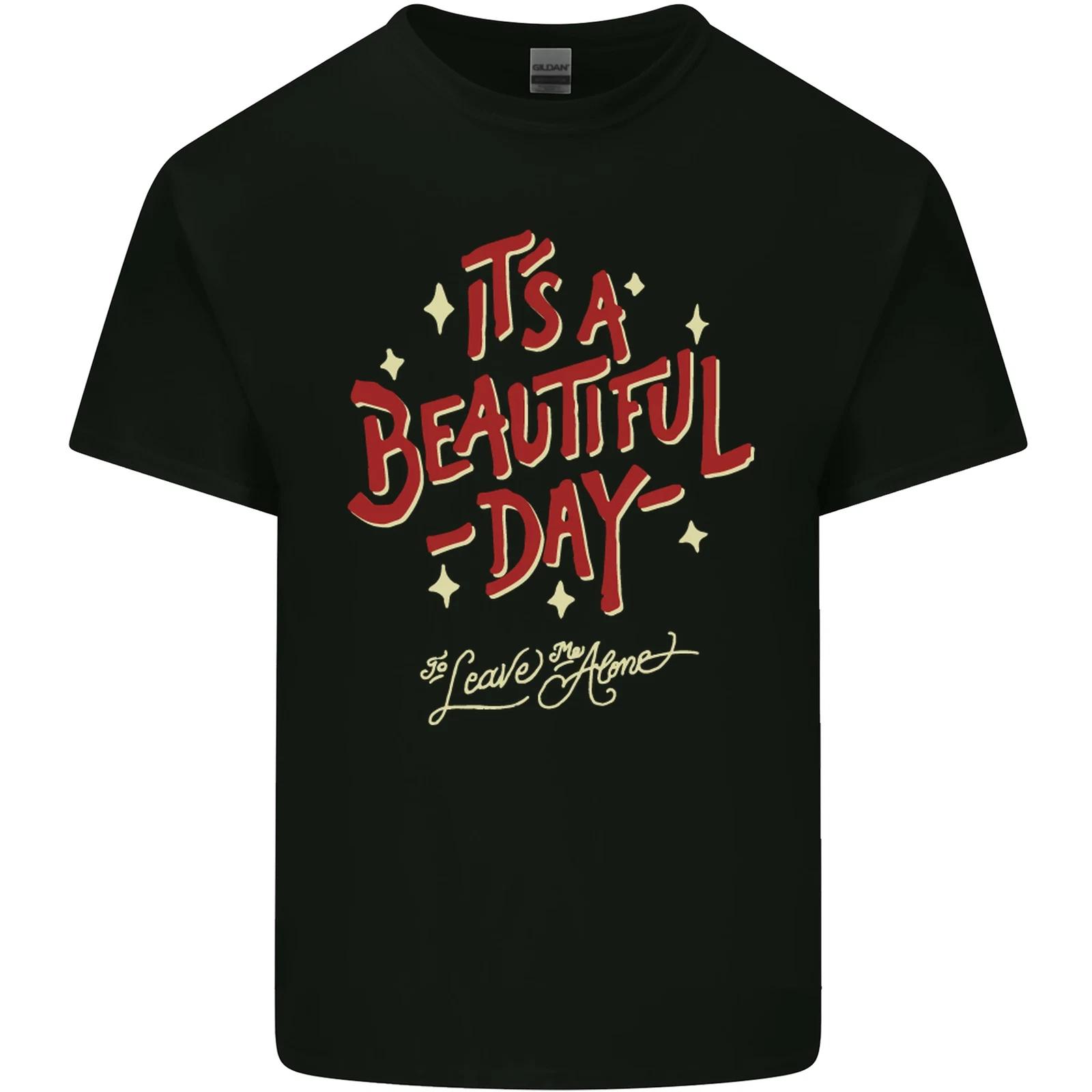 Its a Beautiful Day to Leave Me Alone Kids T-Shirt Childrens S