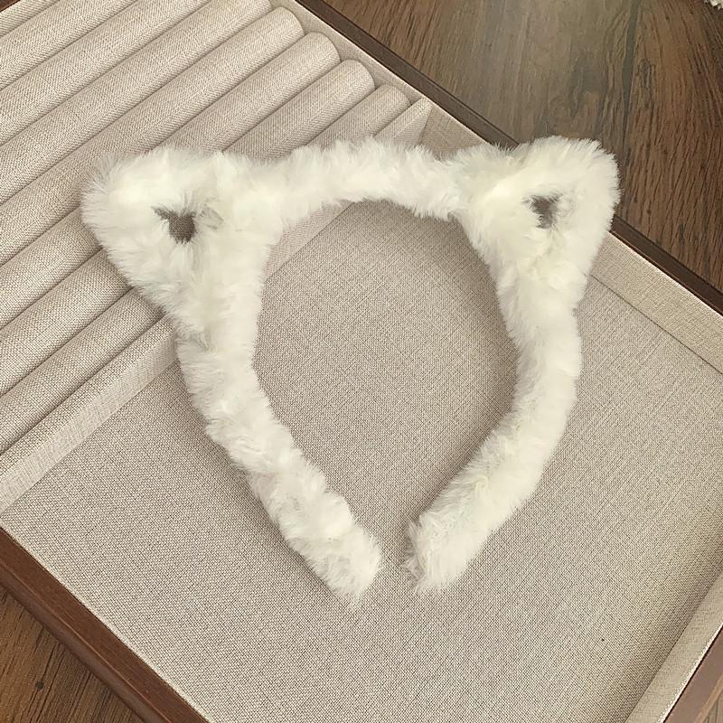 Women's Cat Ear Headband 2025: Versatile Autumn-Winter Hair Accessory for Outings & Face Washing