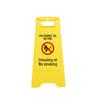 A-Frame Plastic Safety Sign