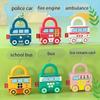 Interactive Car Activity Locks Educational Learning Toys With Locking Mechanism, Fine Motor Skills  Development, Safe Construction,