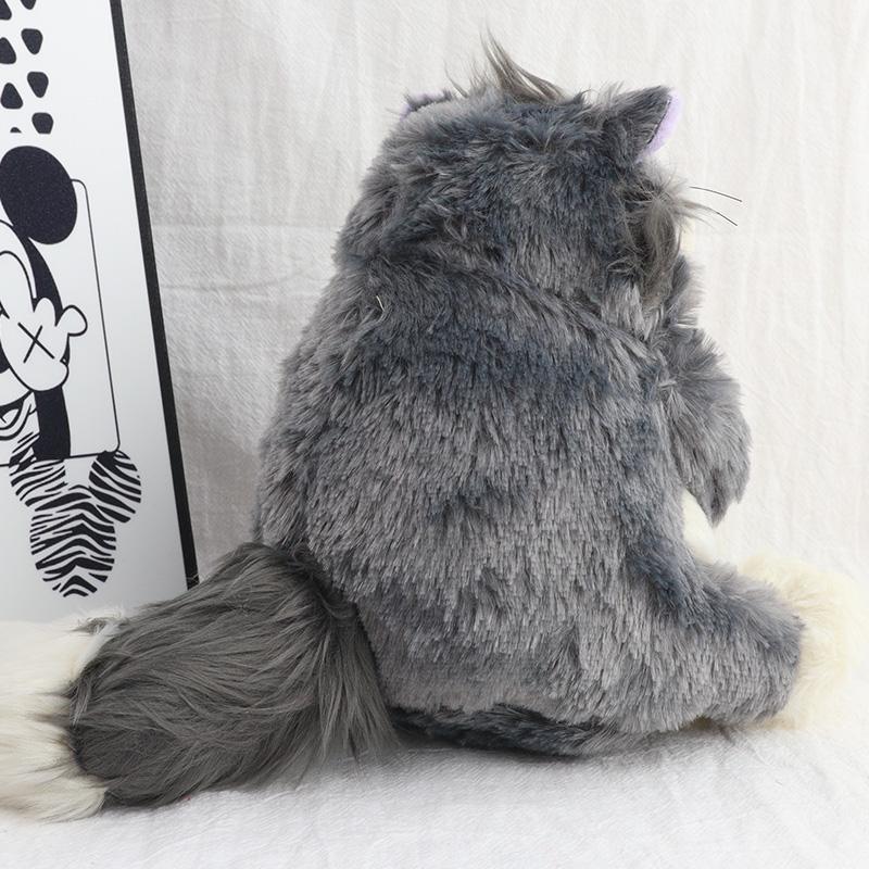 Kawaii Lucifer Cat Stuffed Toys The Aristocats Cinderella Plush Dolls Soft Anime Animals Birthday Gifts For Girls Woman