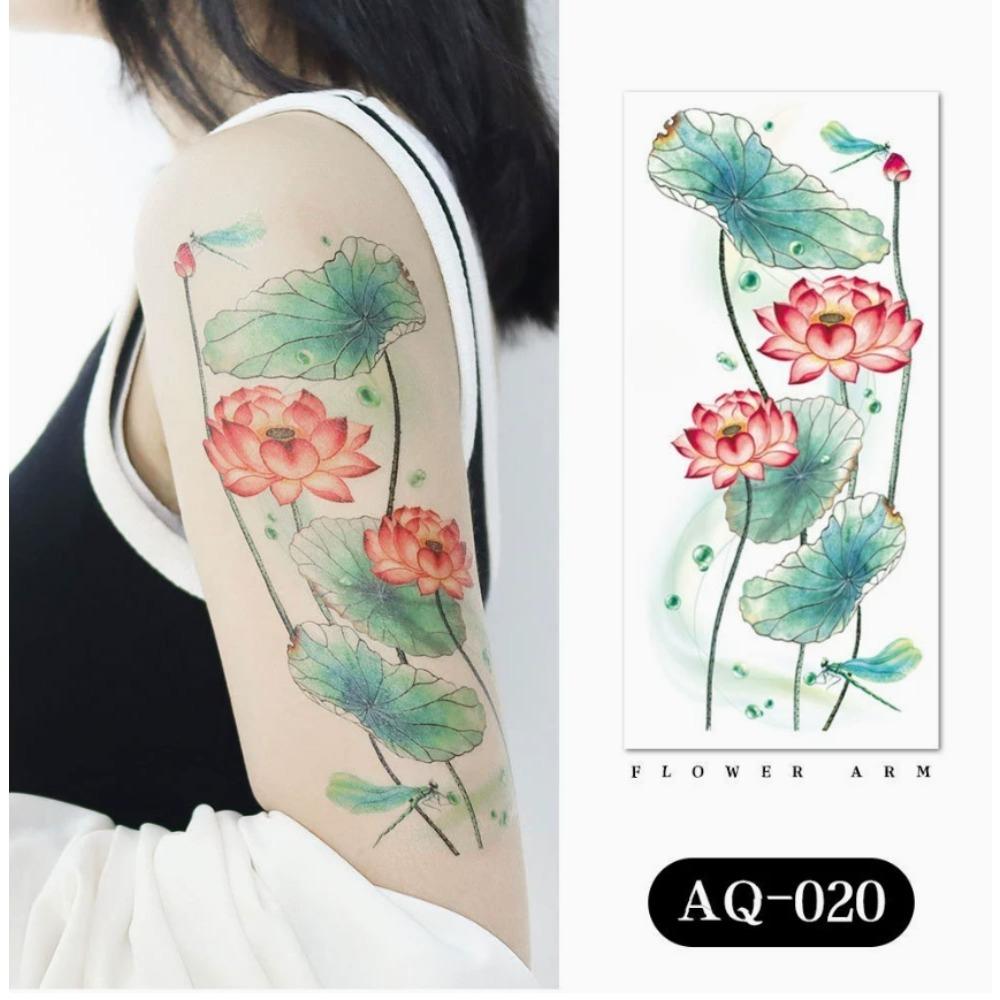 1Pc Butterfly Tattoo Sticker, Suitable For Women'S Beautiful And Colorful Fashionable Body Decoration