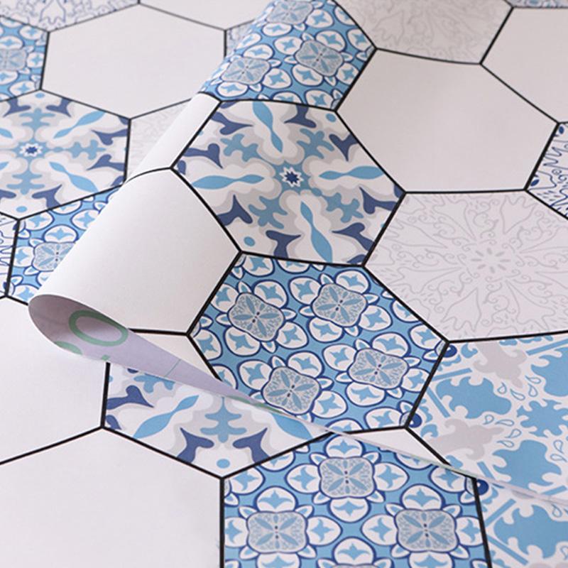 1Roll Cabinet Stickers Home Decoration PVC Waterproof Wallpaper Embossed Textured Wall Sticker Kitchen Self Adhesive Countertop