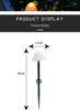 Solar LED Mushroom Garden Lights - Outdoor Lawn and Courtyard Decoration with Flashing Color Strings