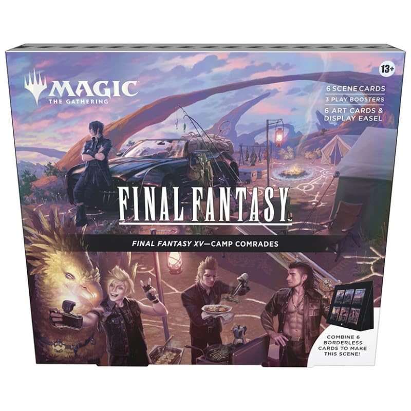 The FANTASY XV Scene Friends English Edition MTG Trading Card Wizards of the Coast FIN D38550000 Magic Gathering—FINAL Box—Camp
