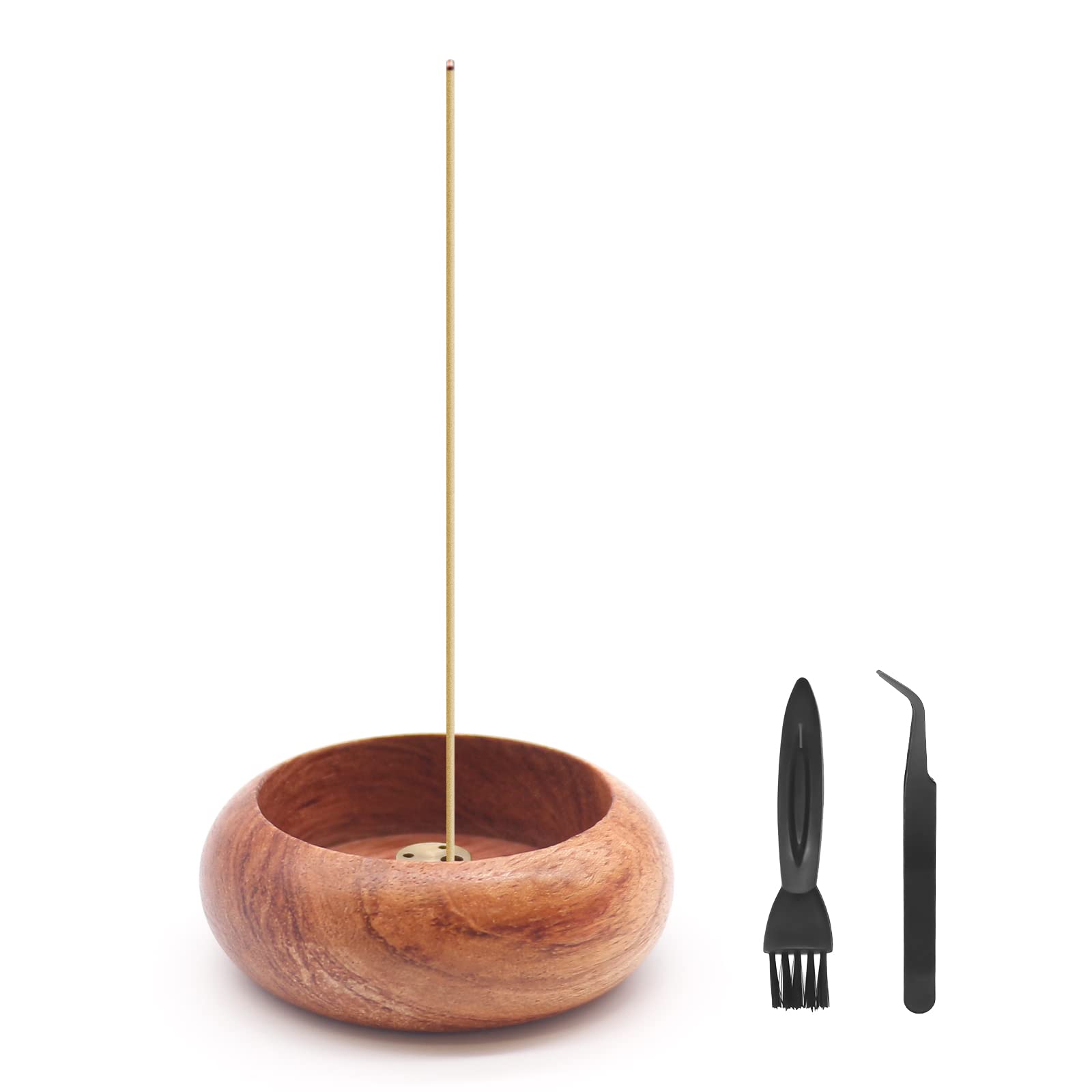 

YOUSHY Incense Holder, Incense Burner, Incense Dishes, Incense Stick Holder, Interior Decor, Relaxing, Japanese Style, Stylish, Simple, Wooden,