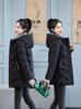 2026 Hot-Selling Women's Korean Style Slim Fit Mid-Length Winter Cotton Padded Jacket - Warm & Versatile Outerwear