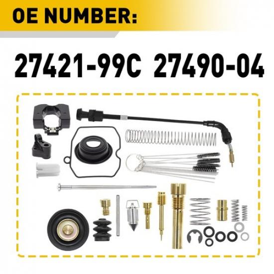 Rebuild Kit For Keihin CV Carb Harley Davidson XL883 XL1200 CV 40 Carburetor Kit