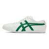 ONITSUKA TIGER Mexico 66 Slip-On Canvas Minimalistisch Vielseitig Rutschfest Leicht Low-Top Freizeitschuhe Unisex Sneaker Weiß Grün D342Q-0184