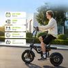 Stad Elektrische Fiets EB1S krachtig 250W 25km/u 36V10Ah 45 KM Volwassen elektrische fiets, e-bike, elektrisch