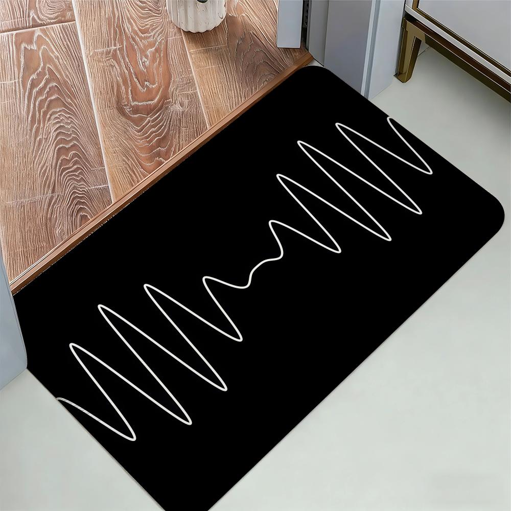 Rock Band A-Arctic M-Monkeys Floor Mat Cozy Flannel Soft Thick Non-Slip Mat For Living Room Bedroom Kitchen Decor Rugs