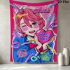 Dan Da Dan Wall Tapestry Aesthetic Wall Hanging Printed Fabric Blanket Decorative Tapestries For Bedroom Living Room Home Decor