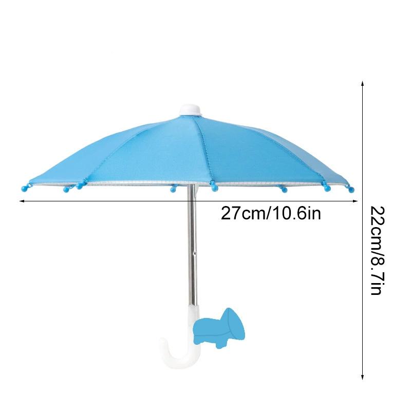 1PC Screen Protector Anti-Reflective Phone Umbrella Anti-Glare Mini Windproof Sunshade Cover Outdoor Phone Accessories Universal