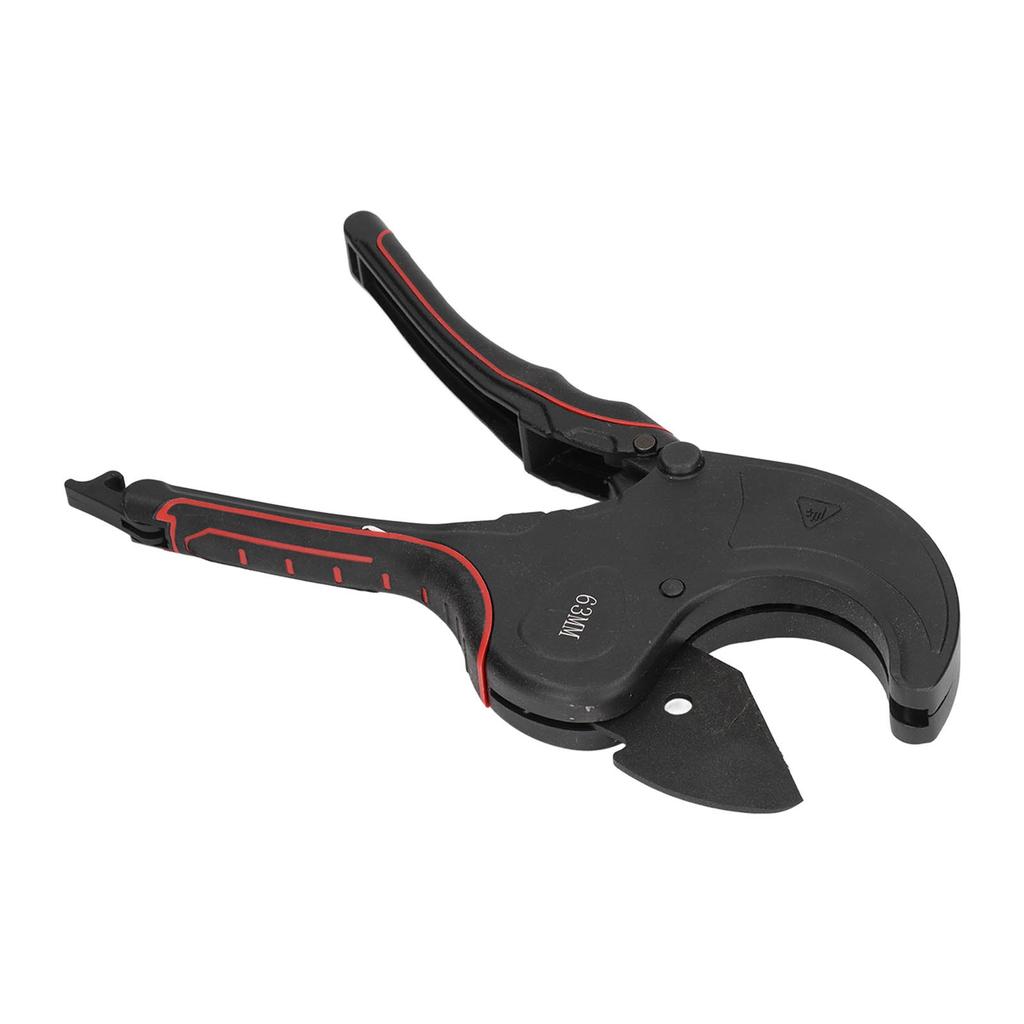 PVC Pipe Cutter Ratchet Action Self Locking Replaceable Blade Tubing Scissors for CPVC PEX Rubber