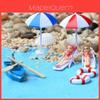 Mini Beach Ornament Micro Landscape Fairy Garden Decorative Doll House Accessory