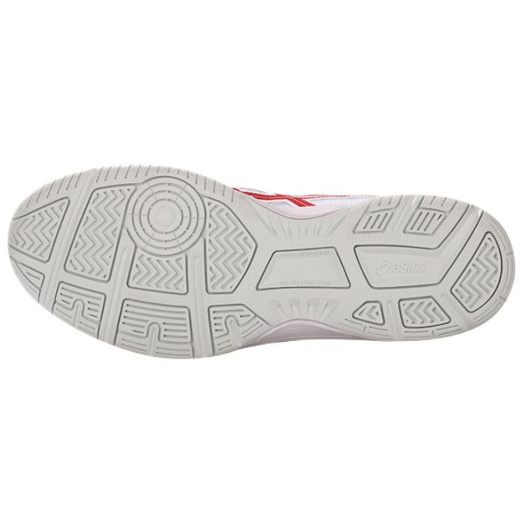 Asics River Cs Comfortable Versatile Durable Low-Top Training Shoes Unisex Sneakers White Red 1053A034-106