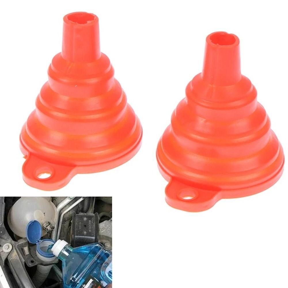 Universal Liquid Funnel Foldable Kitchen Funnel Car Engine Funnel Washer Fluid Change