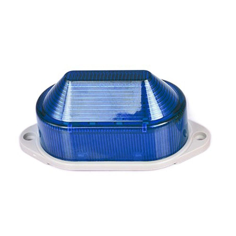 

Мигающий свет Охранная сигнализация Стробоскопический сигнал Предупреждающий свет Светодиодный индикатор Индикаторная лампа Blue-24V