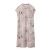 SOFSIL New Chinese Style Printed Mid-Length Dress