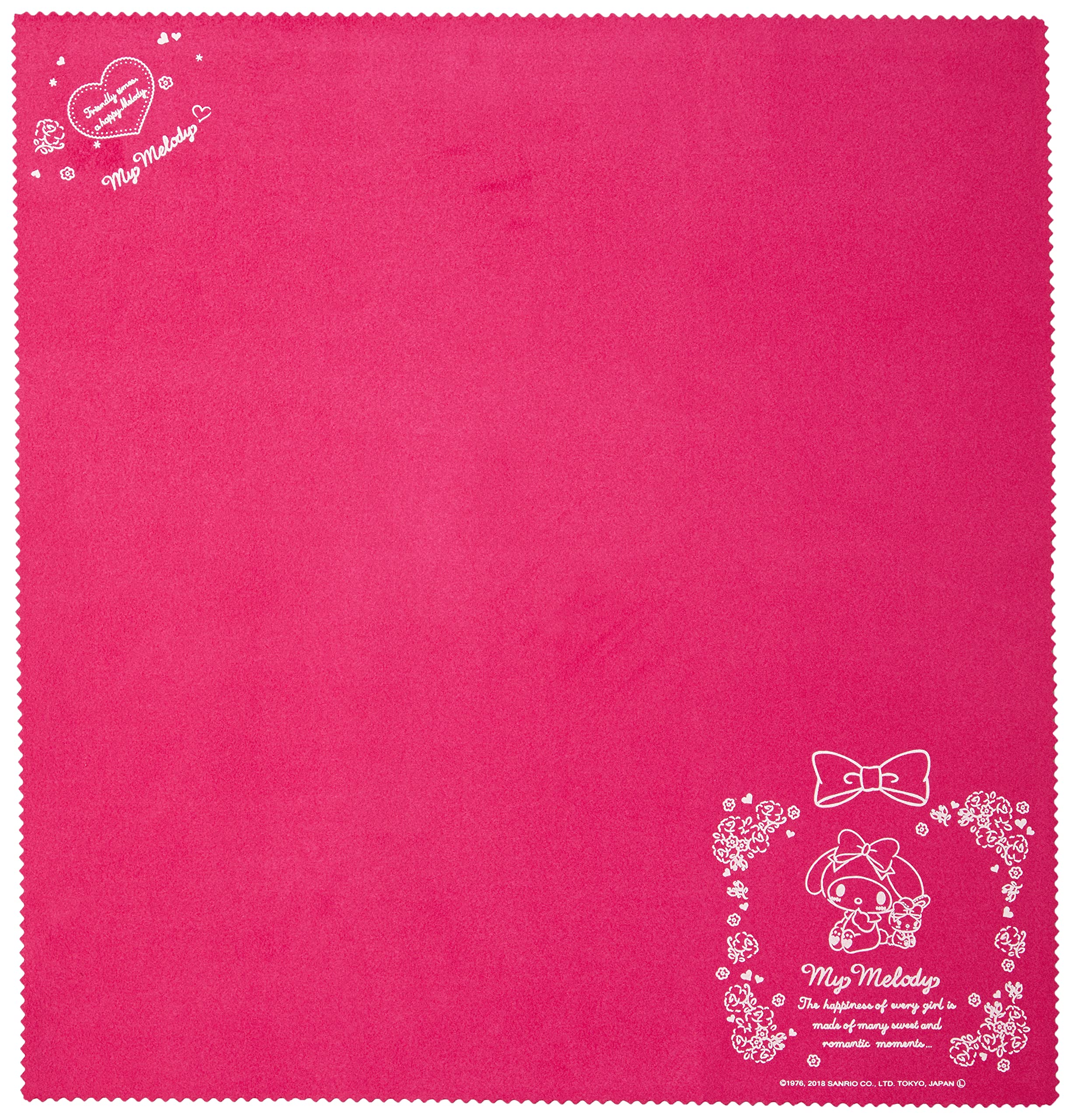 

Полировочная ткань Nonaka Персонажи Sanrio [My Melody] Цвет: Розовая лента