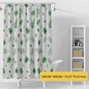 1Pc Shower Curtain Waterproof PEVA DIY With Hooks Thickening Bathroom Decor 180*180CM