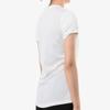 Adidas T Shirts Women's White Crew Neck Thin Straight Fit DU2080