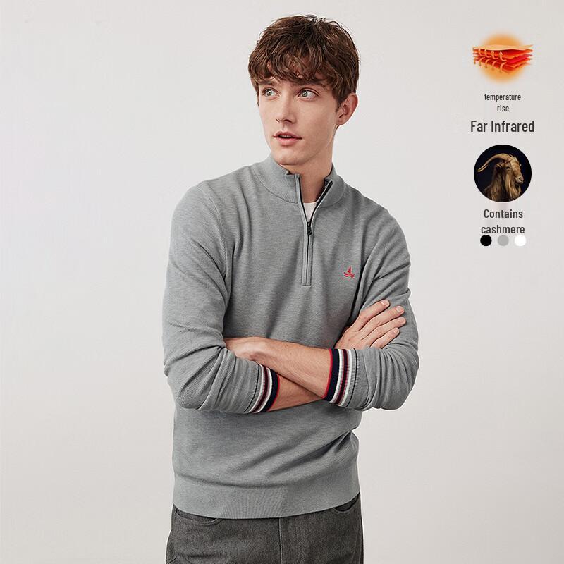 Navigare Men's Half-Zip Mock-Neck Knit Pullover