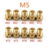 Pack of 10pcs Motorcycle Carburetor Main Jets Slow Pilot Jets M4 M5 6mm Thread for PWK Keihin OKO CVK Carb Set Injector Nozzle