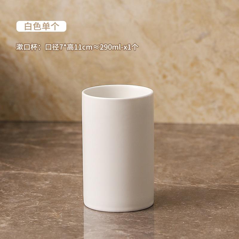 Gold-plated Ceramic Lotion Bottle Press-type Soap Dispenser Toothbrush Holder Soap Dish Bathroom Accessories Soap Dispenser Cup