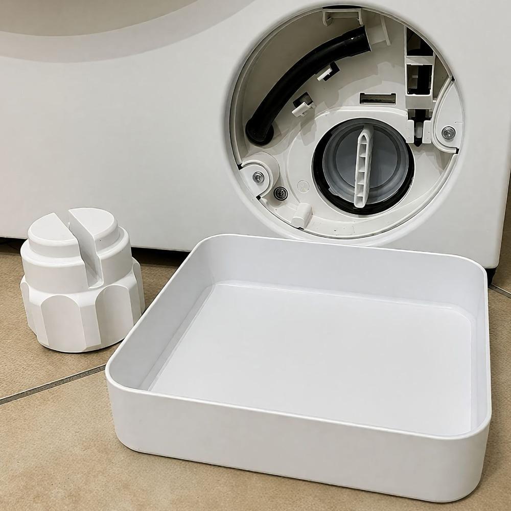 3D Printing Washing Machine Drainage Tray Leak Proof Washing Water Inlet Bucket  Floor Protection