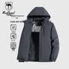 VANCAMEL Men's Warm Padded Hooded Winter Jacket