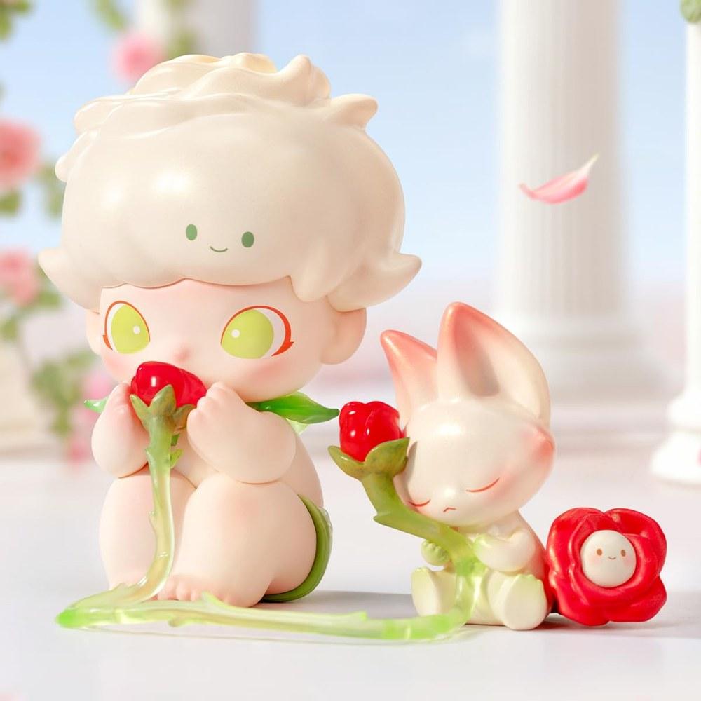 POP MART DIMOO Whisper of the Rose Figure Toy Plastic Model Kit Gift Support Activity Official Product